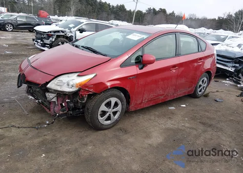 2012 Toyota Prius Two из США, поврежденный, VIN JTDKN3DU5C5416805